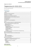 Tätigkeitsbericht der Zentralen Redaktion des OBV (inkl. Teilgremien) für den Zeitraum Mai 2020 bis Mai 2021