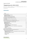 Tätigkeitsbericht der Zentralen Redaktion des OBV (inkl. Teilgremien) für den Zeitraum Mai 2024 bis April 2025