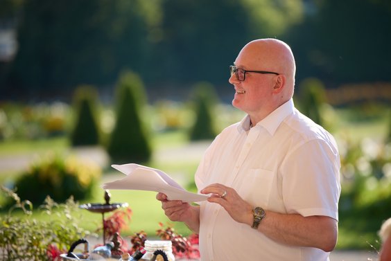 Wolfgang Hamedinger bei seiner Festrede.